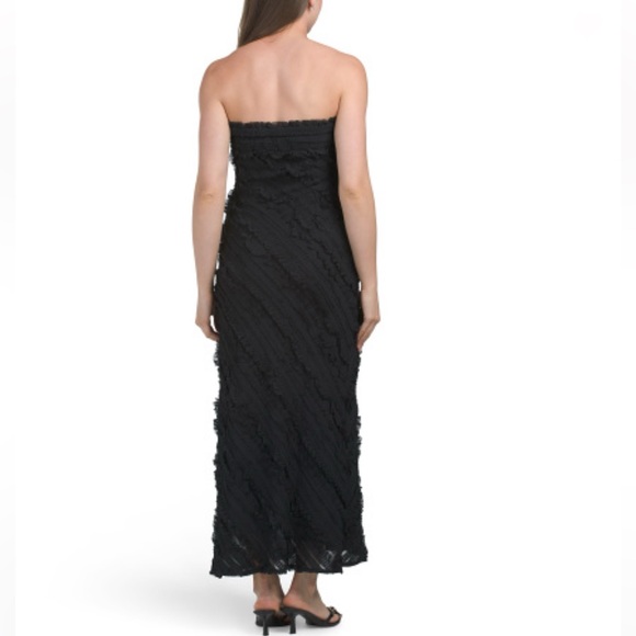 ENDLESS ROSE Strapless Ruffled Maxi Dress - Picture 2 of 2
